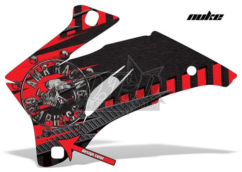 KIT GRÁFICO DE DECORACIÓN DE CARRERAS AMR SUZUKI GSX-R GSX R 600/750/1000/1300 NUCLEAR B - Imagen 3 de 11