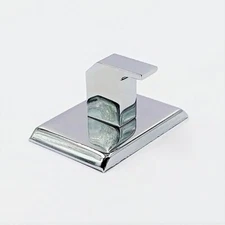 Vintage MCM Bobrick Polished Chrome Surface Mount Bathroom Utility Hook, NOS!