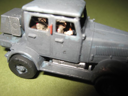V2 mit Kommandowagen + A-Stoff Anhänger 1944 Niederlande. (1:87) - Bild 8 von 10