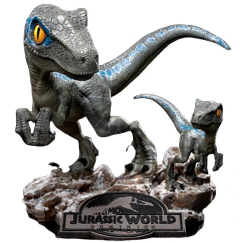 特撮 Blue and Beta - Jurassic World. Minico Statue Blue and Beta - Jurassic World: Dominion - MiniCo - Iron