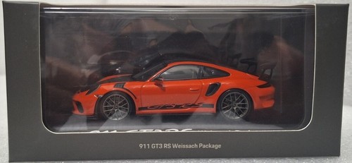 Porsche 911 991.II GT3 RS 2018 Weissach Orange 1:43 Minichamps WAP0201620J (7) - Picture 17 of 18