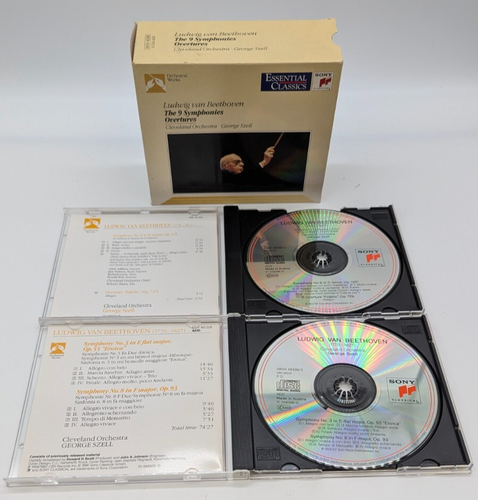 Beethoven / Cleveland Orchestra / George Szell – The 9 Symphonies -5xCD - Nr Mnt - Picture 7 of 7