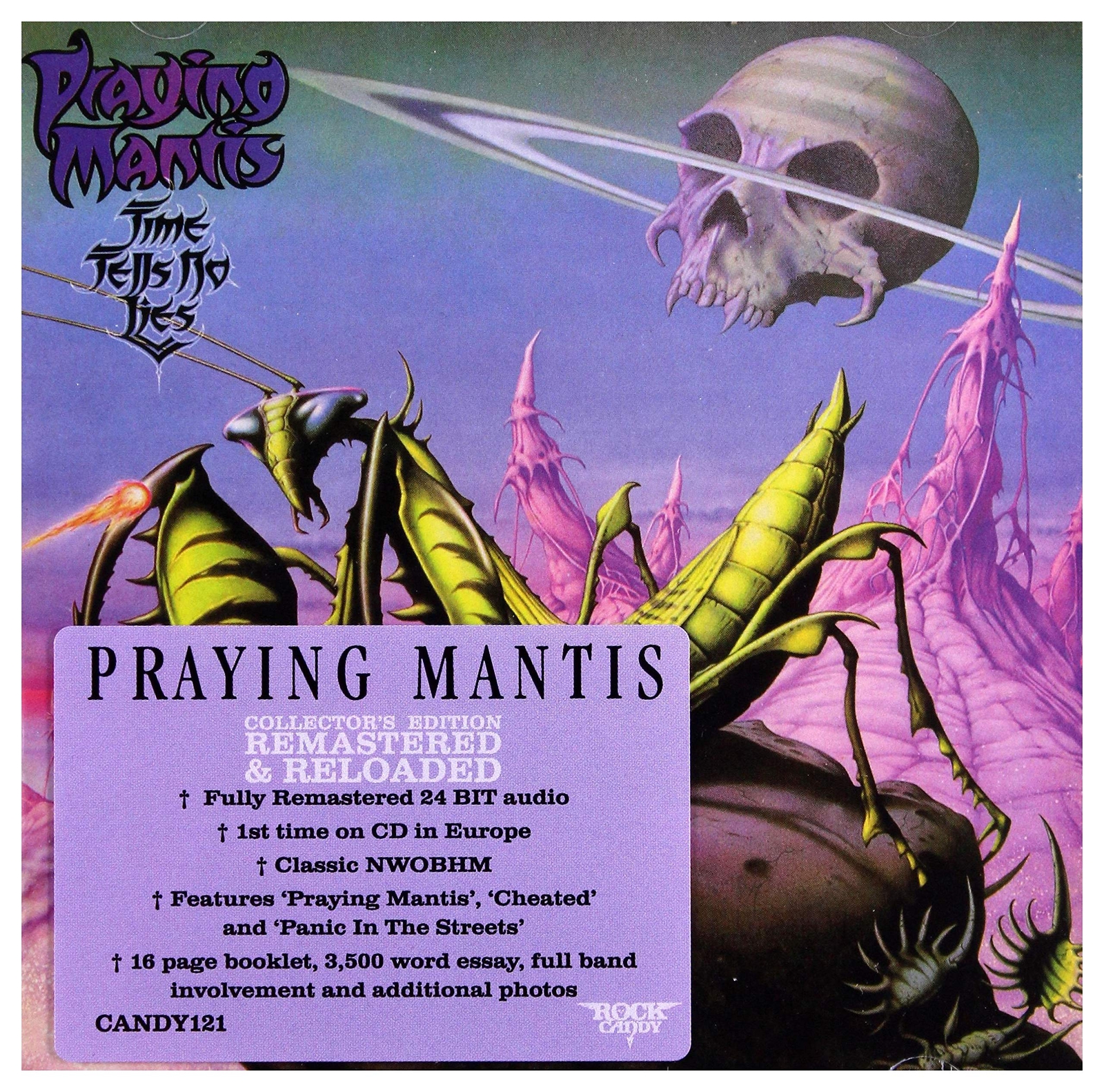 Praying Mantis Time Tells No Lies CD NEW
