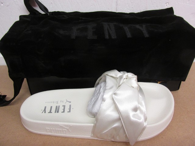 puma fenty slides bow