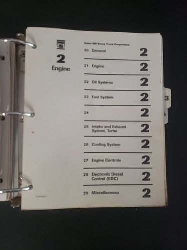Volvo Whitegmc Service Training System & Components Student Manual - Picture 7 of 13