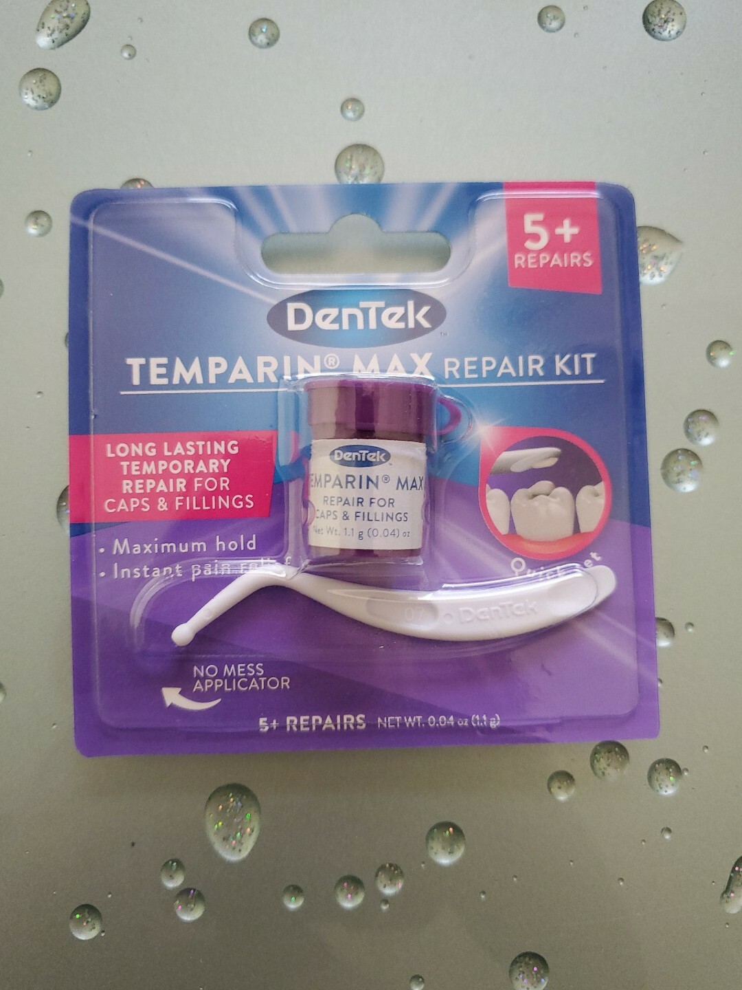 DENTEK TEMPARIN MAX DENTAL REPAIR KIT + Oral Care Kit 47701002414 eBay