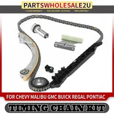 New 7pcs Engine Timing Chain Kit for Chevrolet GMC Buick Oldsmobile Pontiac Saab