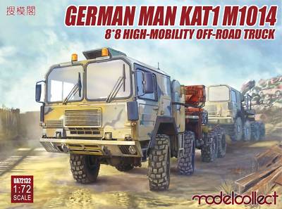 Modelcollect UA72132, German MAN KAT1M1014 8*8 HIGH-Mobility off-road truck 1:72