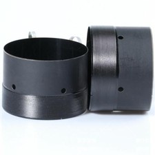 1pair 76.5mm Black aluminum Bass voice coil 2-layer Flat Wire 6ohm 650-850W