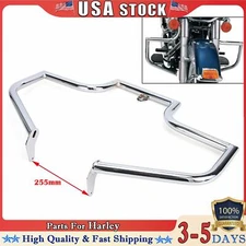 Engine Guard Crash Bar Highway Fit For Harley Heritage FLSTC Softail 2000-2017