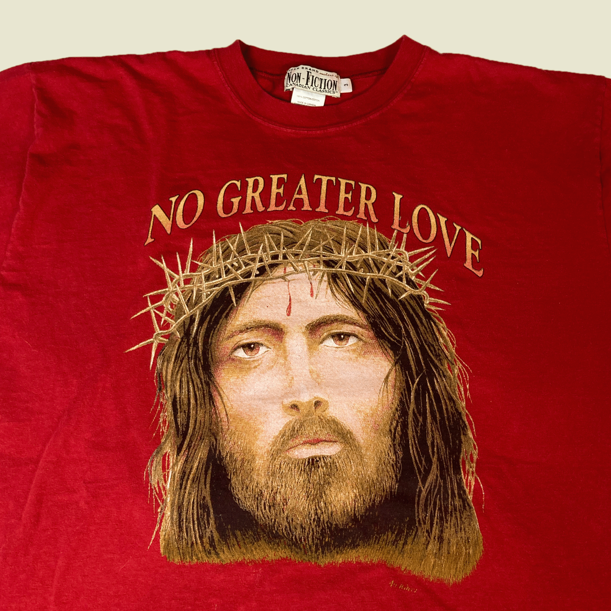 Vintage 90s Jesus Religion Christianity T-shirt 