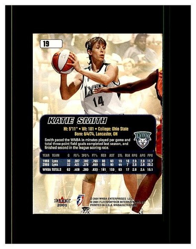 2000-01 FLEER ULTRA WNBA BASKETBALL YOU PICK SEE SCANS .99 UNLIMITED SHIPPING - Picture 13 of 87