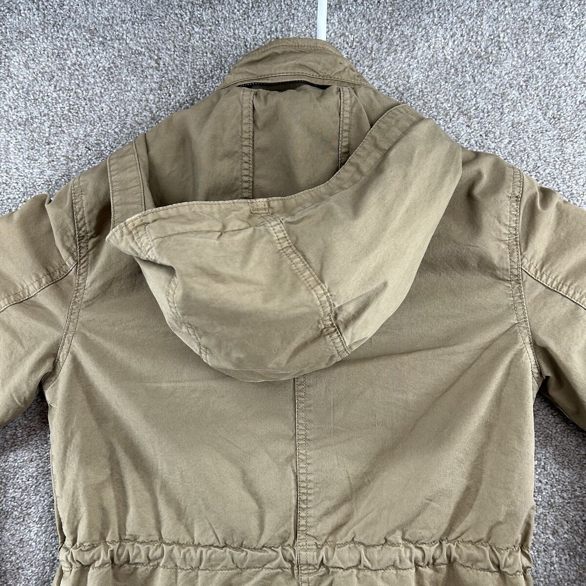 トップス gap zip Jaket Gap Tan Zip Up Jacket – ThriftedThreads.com