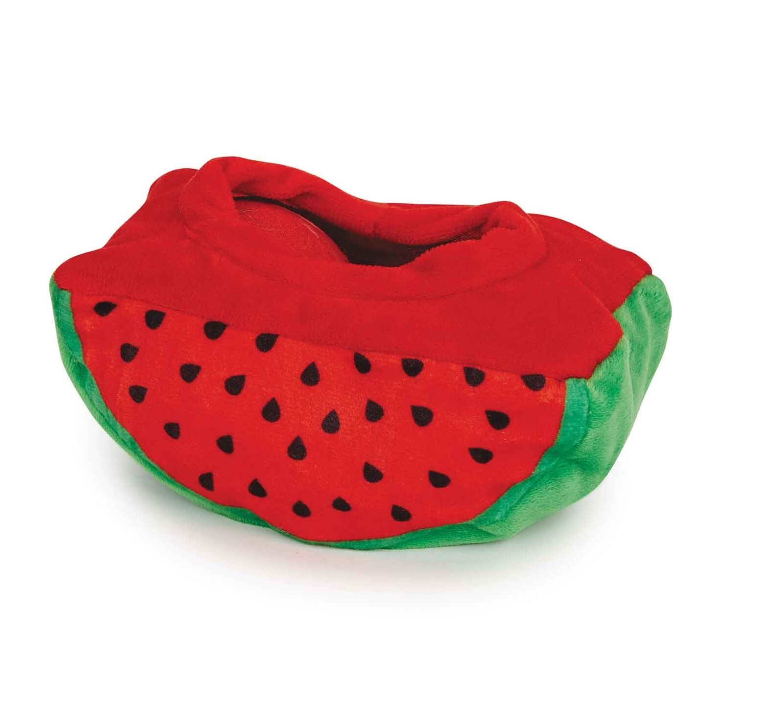 Dog Toys Fun Multi Sensory Interactive Perky Produce Crinkle Fabric Squeak Balls