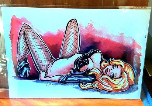 Black Cat 12X18 Art Print!