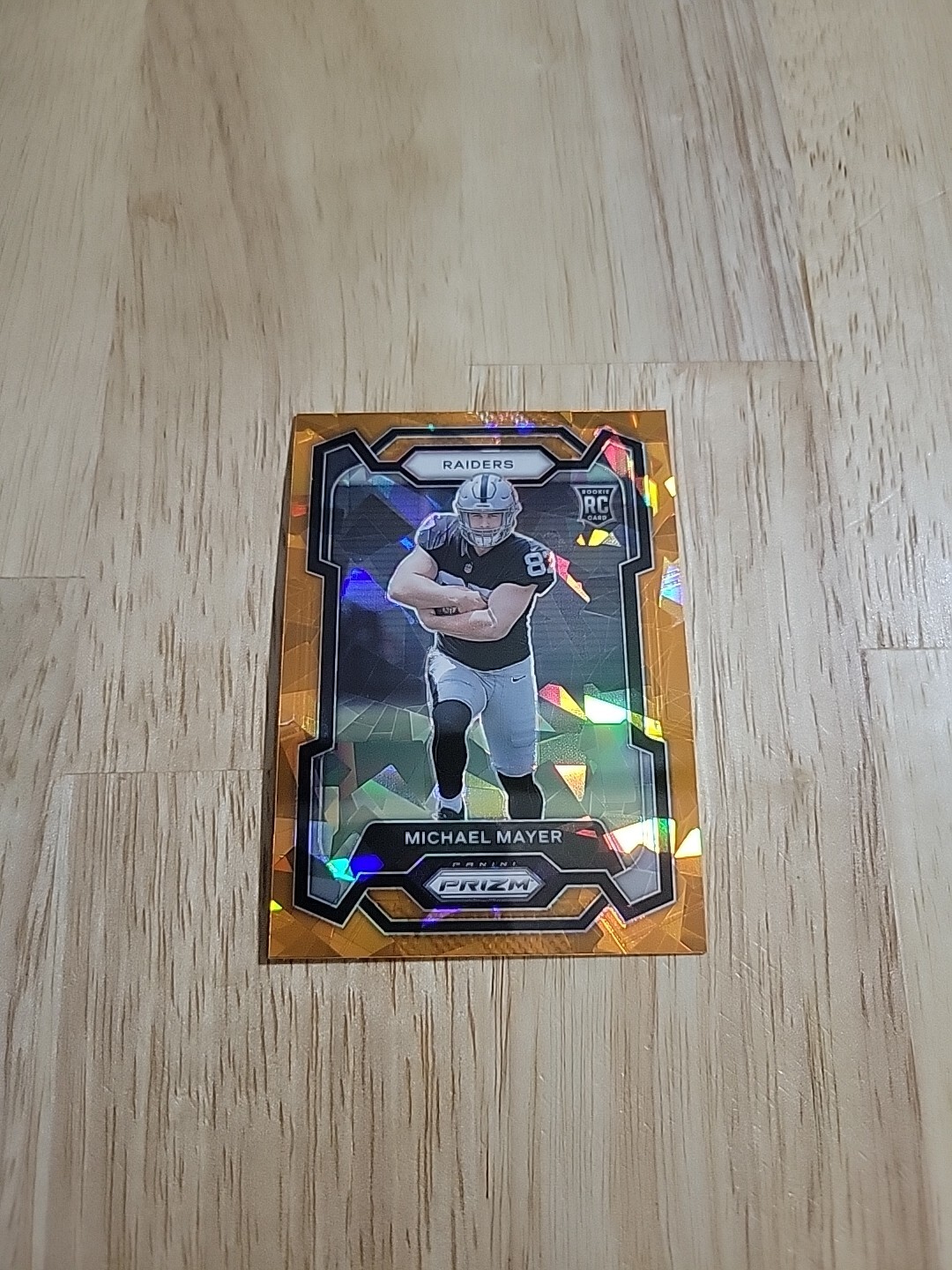 2023 Prizm MICHAEL MAYER Orange Ice Prizm #361 Rookie RC Las Vegas Raiders SP