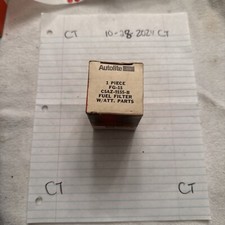 Nos Ford Mustang K Code Etc Fuel Filter Fg15 Autolite C5az-9155-b