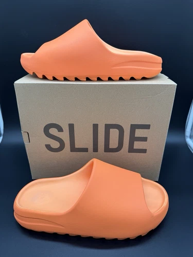Adidas Yeezy Slide Enflame Orange Amber -  46 (EU) US 11 VGC
