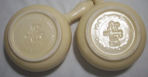 Pfaltzgraff VILLAGE: 2 Handled 10-oz. Onion Soup Bowls #295: EXC: NR - Picture 5 of 5
