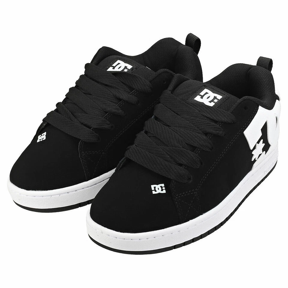 DC Shoes Court Graffik Baskets pour Homme - Noires, EU 42