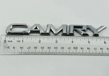 1997-2001 Toyota Camry Emblem Logo Letters Badge Decal Trunk Rear Chrome OEM E19