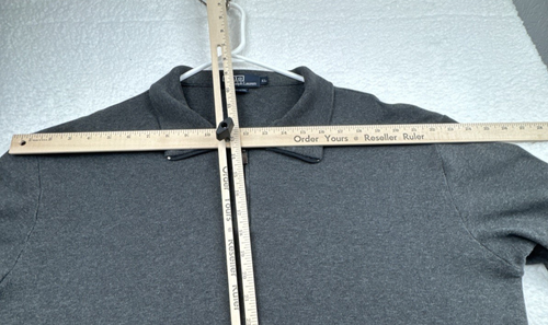 Polo Ralph Lauren Men’s 1/4 Zip Pullover Sweater Size XL Gray Estate Rib Cotton - Picture 6 of 12