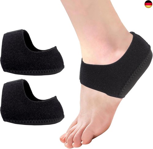 Fersenpolster 1 Paar, Fersensporn Einlagen Silikon, Fersenschutz Fersenkissen