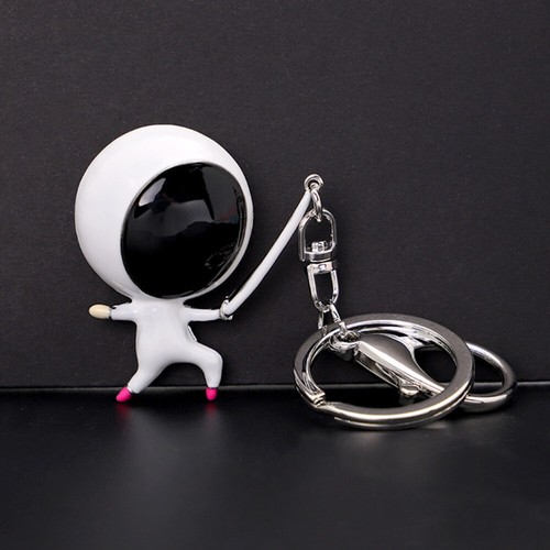 Handbag Charms Car Keychain Fencing Keychain Car Key Holder Couple Keychain - Picture 4 of 12