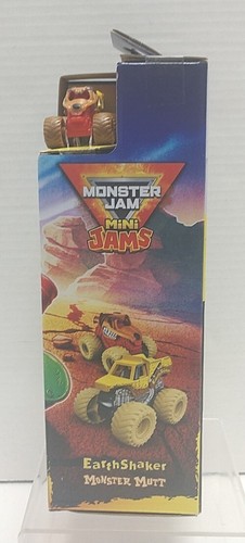 Monster Jam Mini Jams, Earthshaker Boneyard Blaster Playset Mini Truck Cars Toys - Bild 4 von 5