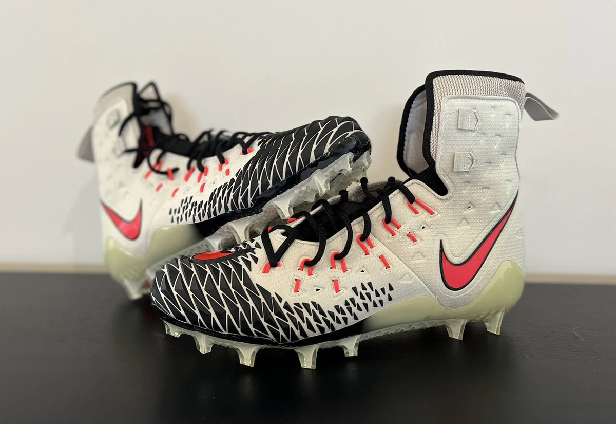 Size 13 Nike Force Savage Elite Promo Football Cleats Gray Black