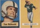 1957 Topps Tommy McDonald #124