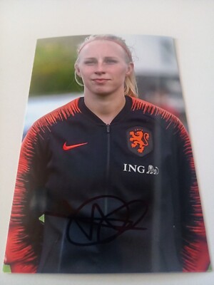 Signed Photo Inessa Kaagman Netherlands Women NEW 