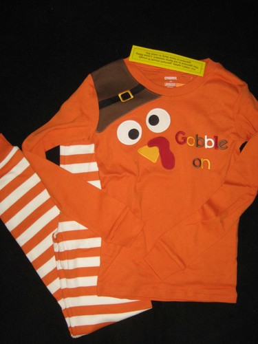 Gymboree HALLOWEEN 2014 SKELETON Mummy CREATURES Cat TURKEY Pajamas Gymmies upic - Picture 18 of 23