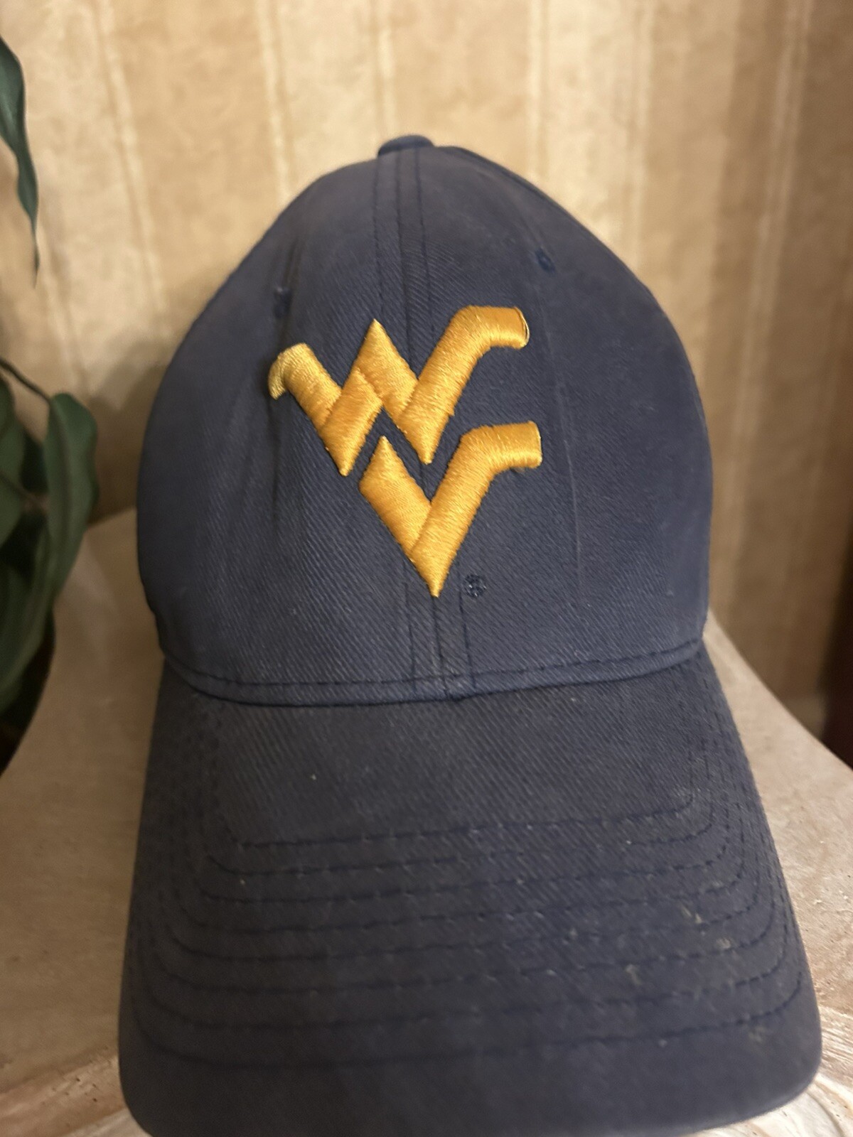 West Virginia University WVU Mountaineers Nike Blue Fitted Hat Cap Men NCAA