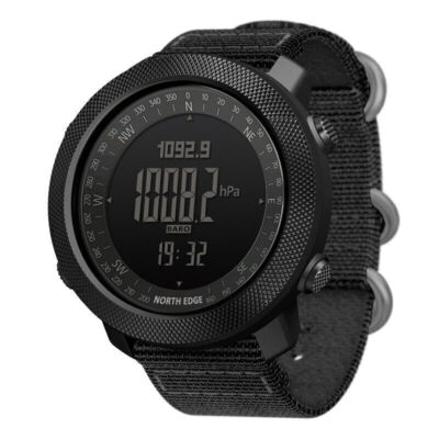 North Edge Apache 3 Smart Men Digital Sport Barometer Barometer Watch New