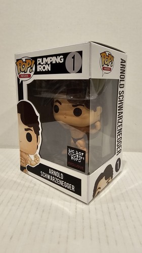 Pop Funko ARNOLD Schwarzegger Custom esclusivo da collezione ferro da pompaggio vinile - Foto 11 di 11