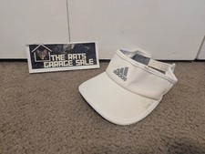 Adidas Climalite Adjustable Strapback Visor Cap White