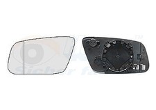 VAN WEZEL Spiegelglas, Außenspiegel Links für AUDI