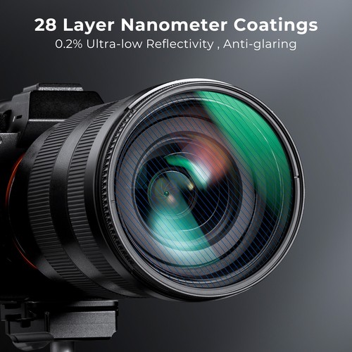 K&F Concept Blue Streak Effect Lens Filter Flare 49/52/55/58/62/67/72/77/82mm - Picture 4 of 80