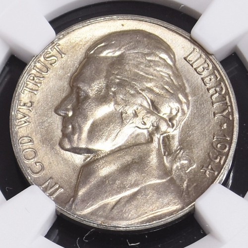 1954-S Jefferson Nickel - NGC MS66 (#45789) - Picture 3 of 12