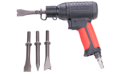 Drucklufthammer extra lang Air Hammer Druckluftmeißelset mit Meißel 02884- 12345