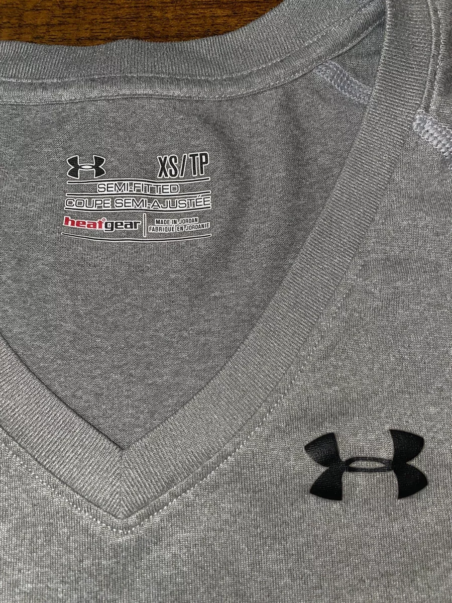 Under Armour Heat Gear Semi Fitted T-shirt V-neck