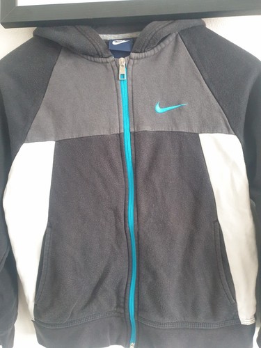 Nike 00's Full Tracksuit Black/White/Grey/Blue Colourway Size 10-12 Years Medium - Picture 5 of 24