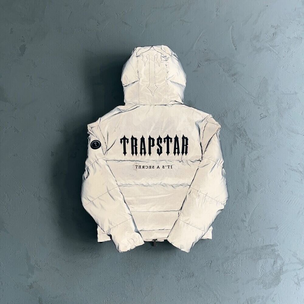Trapstar Decoded Hooded Puffer 2.0 Jacket , Color Reflective Trapstar Decoded Hooded Puffer 2.0 Jacket , Color Reflective