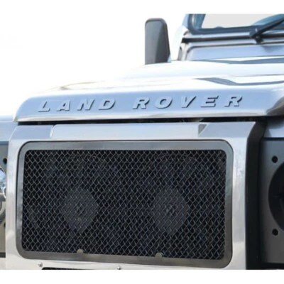 Zunsport To Fit LR Defender 2007 Onwards Front BLACK Upper Grille ZLD47807B