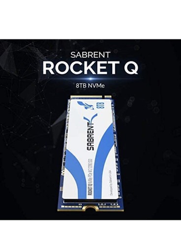 Sabrent Rocket Q 8TB NVMe PCIe M.2 2280 Internal SSD High Performance - New - Afbeelding 3 van 3