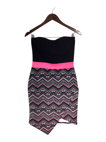 ECLIPSE Mini Dress Regular fit in Black - L