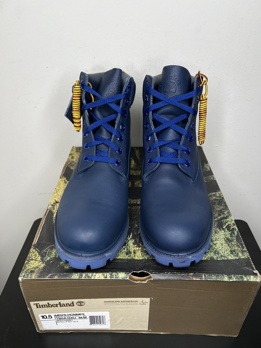 Timberland Beeline x BBC Pharrell Blue Leather Boots Supreme Timberland Beeline x BBC Pharrell Blue Leather Boots Supreme