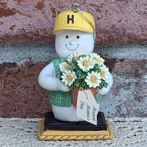 Hersheys S’mores Snowman Mother's Day Christmas Tree Ornament Figurine 2006
