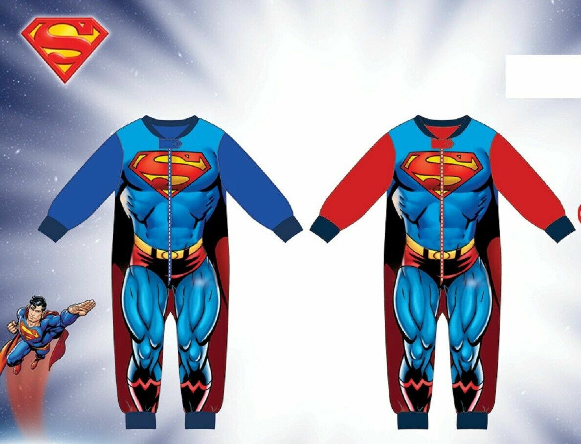 superman fleece pyjamas